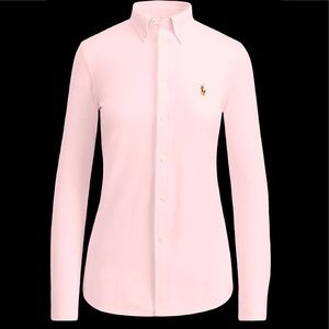 New Pink Ralph Lauren Button Down Shirt